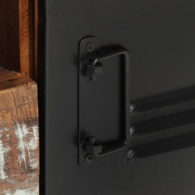 vidaXL TV Cabinet 120x30x40 cm Solid Wood Reclaimed