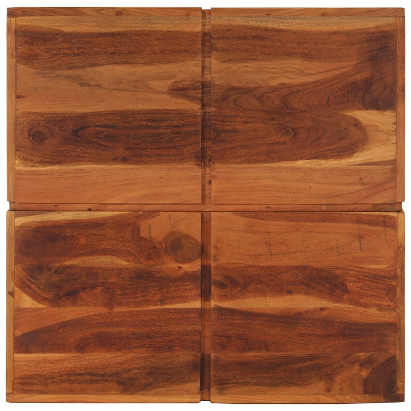 vidaXL Coffee Table 80x80x30 cm Solid Wood Acacia