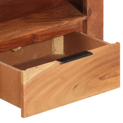 vidaXL TV Cabinet 110x30x40 cm Solid Wood Acacia