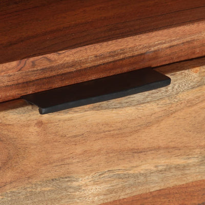 vidaXL TV Cabinet 110x30x40 cm Solid Wood Acacia