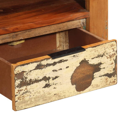 vidaXL TV Cabinet 110x30x40 cm Solid Wood Reclaimed