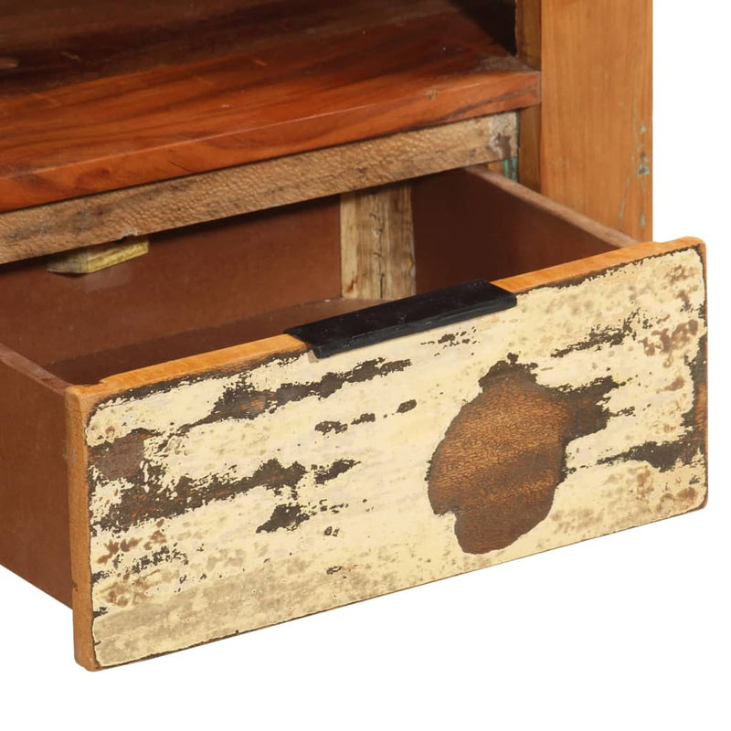 vidaXL TV Cabinet 110x30x40 cm Solid Wood Reclaimed