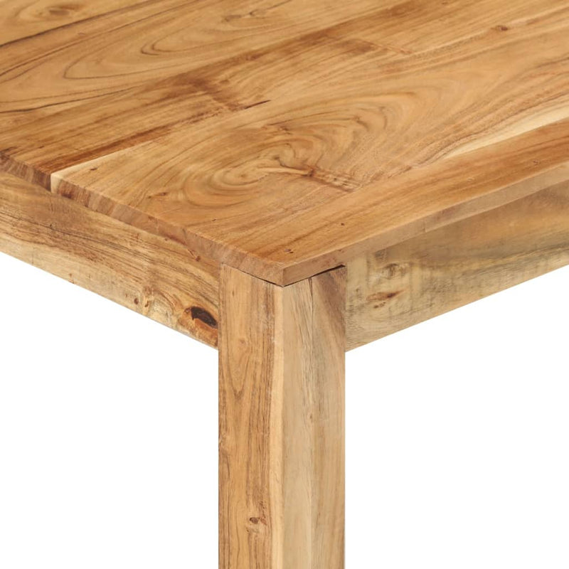 vidaXL Coffee Table 80x80x40 cm Solid Wood Acacia