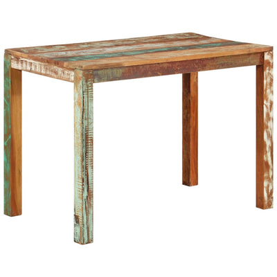 vidaXL Dining Table 82x80x76 cm Solid Reclaimed Wood