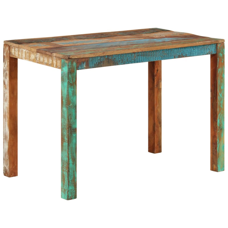 vidaXL Dining Table 82x80x76 cm Solid Reclaimed Wood