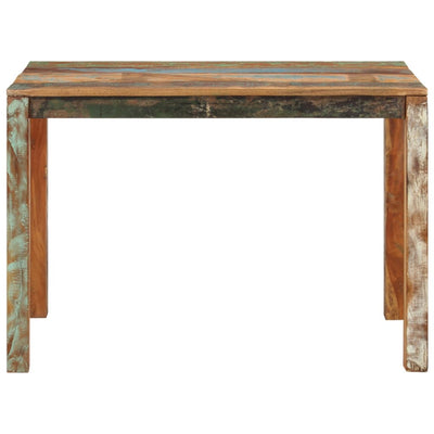 vidaXL Dining Table 82x80x76 cm Solid Reclaimed Wood