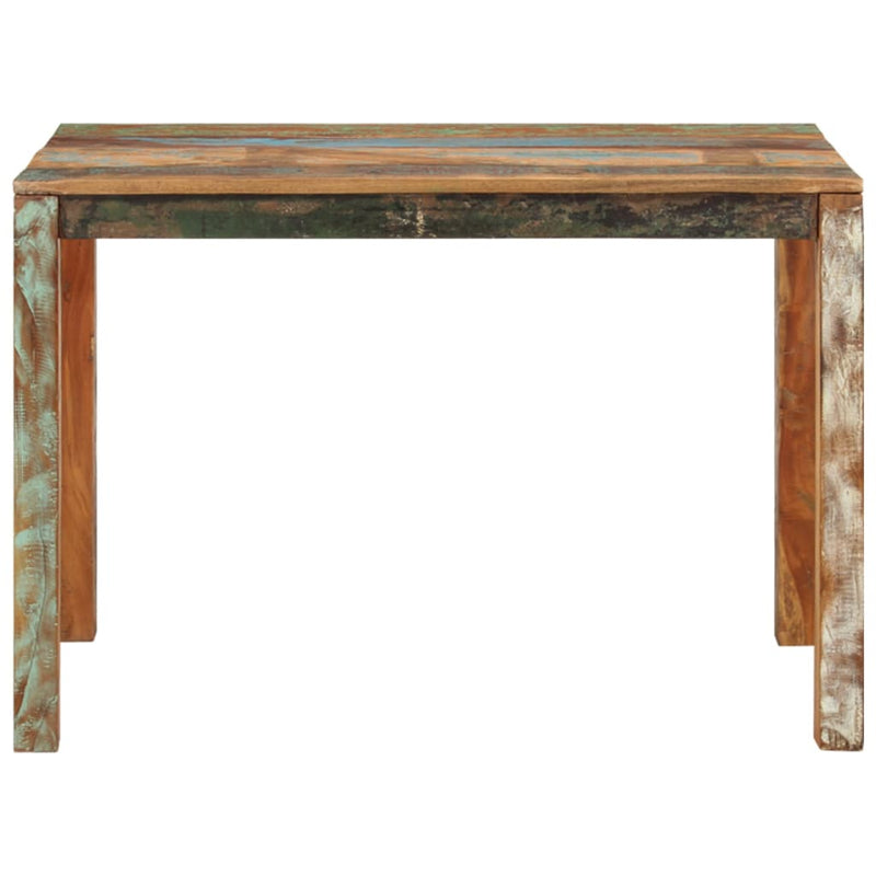 vidaXL Dining Table 82x80x76 cm Solid Reclaimed Wood
