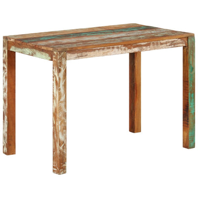 vidaXL Dining Table 82x80x76 cm Solid Reclaimed Wood