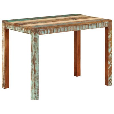 vidaXL Dining Table 82x80x76 cm Solid Reclaimed Wood