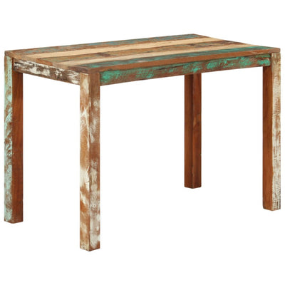 vidaXL Dining Table 82x80x76 cm Solid Reclaimed Wood