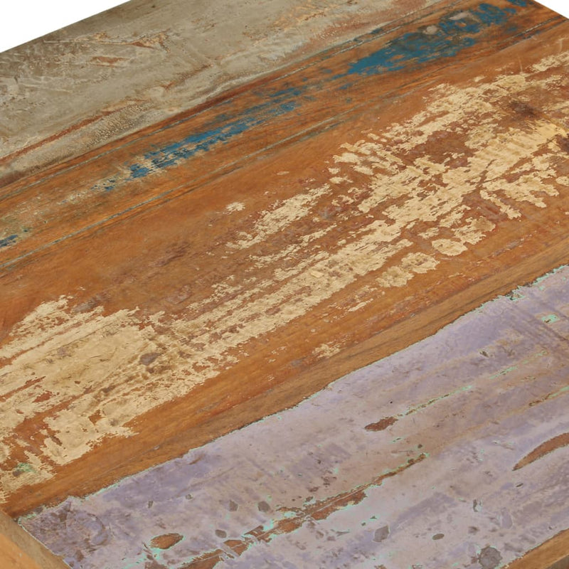 vidaXL Coffee Table 60x60x35 cm Solid Reclaimed Wood