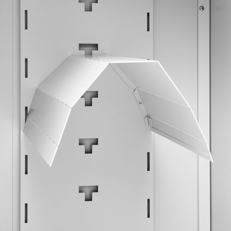 vidaXL Saddle Cabinet Anthracite 53x53x140 cm Steel