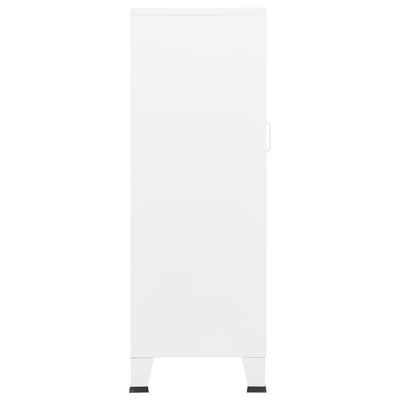 vidaXL Industrial Storage Chest Anthracite 70x40x115 cm Metal