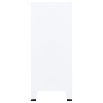 vidaXL Industrial Storage Chest Anthracite 90x40x100 cm Steel