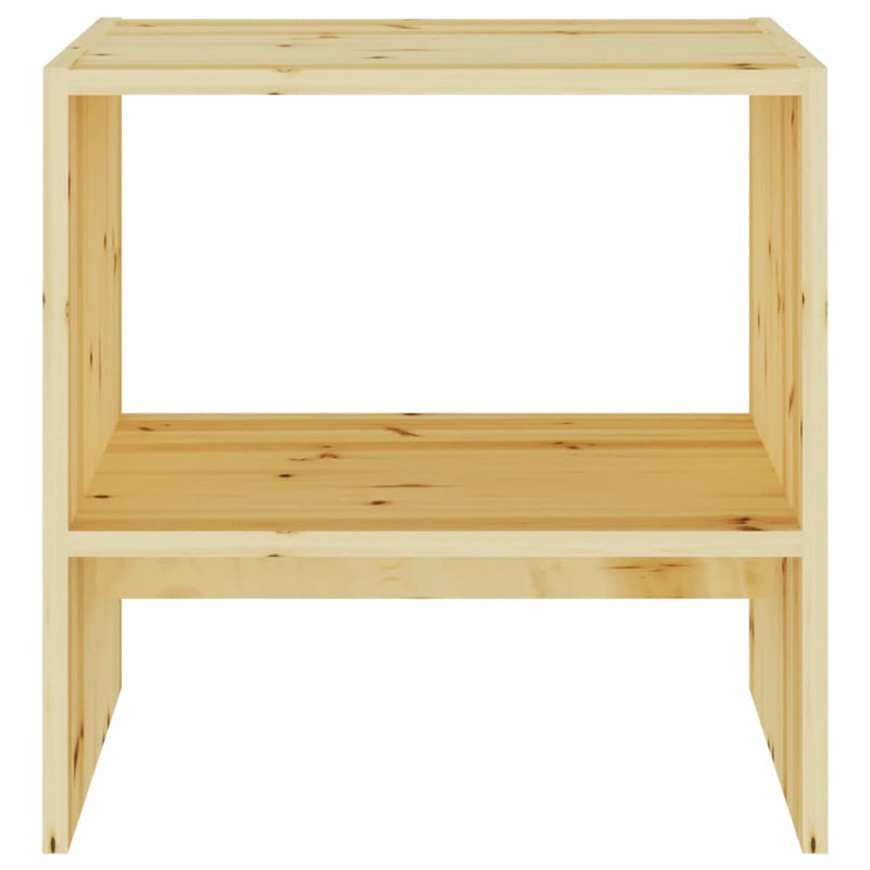 vidaXL Bedside Cabinet 40x30.5x35.5 cm Solid Firwood