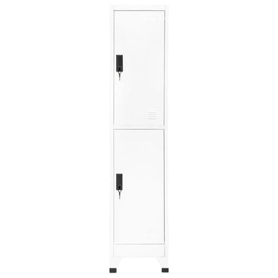 vidaXL Locker Cabinet Black 90x45x180 cm Steel