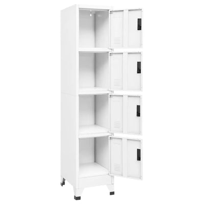 vidaXL Locker Cabinet Anthracite 38x45x180 cm Steel
