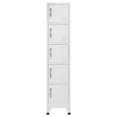vidaXL Locker Cabinet Anthracite 38x45x180 cm Steel