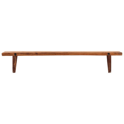 vidaXL Wall Shelves 2 pcs 110x20x18 cm Solid Wood Acacia