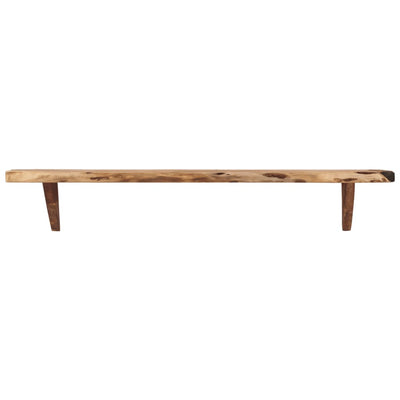vidaXL Wall Shelves 2 pcs 110x20x18 cm Solid Wood Acacia