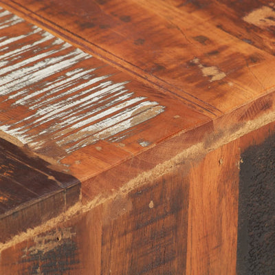 vidaXL TV Cabinet 110x30x40 cm Solid Wood Reclaimed