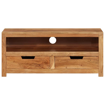 vidaXL TV Cabinet 88x35x40 cm Solid Wood Acacia