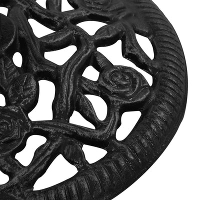 vidaXL Umbrella Base Black 40x40x32 cm Cast Iron