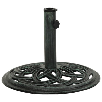 vidaXL Umbrella Base Black 40x40x32 cm Cast Iron