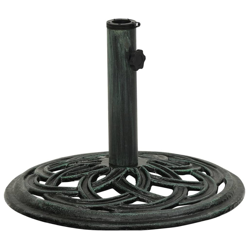 vidaXL Umbrella Base Black 40x40x32 cm Cast Iron