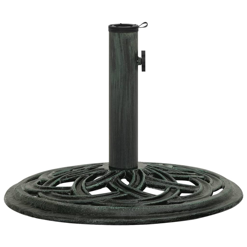 vidaXL Umbrella Base Black 40x40x32 cm Cast Iron