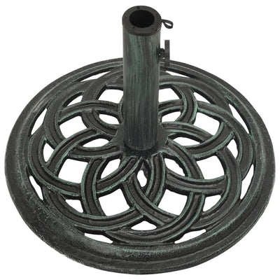 vidaXL Umbrella Base Black 40x40x32 cm Cast Iron