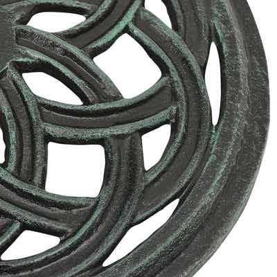 vidaXL Umbrella Base Black 40x40x32 cm Cast Iron