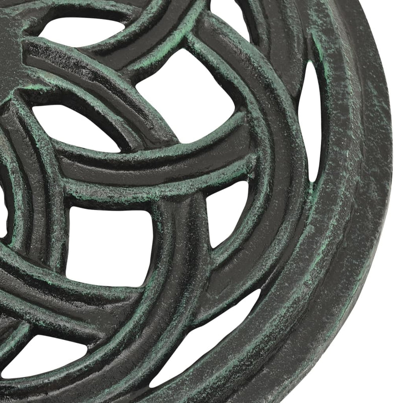 vidaXL Umbrella Base Black 40x40x32 cm Cast Iron