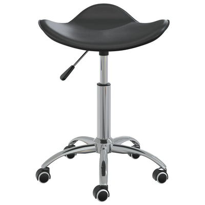 vidaXL Office Chair Black Faux Leather