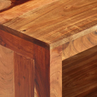 vidaXL TV Cabinet 110x30x40 cm Solid Wood Acacia