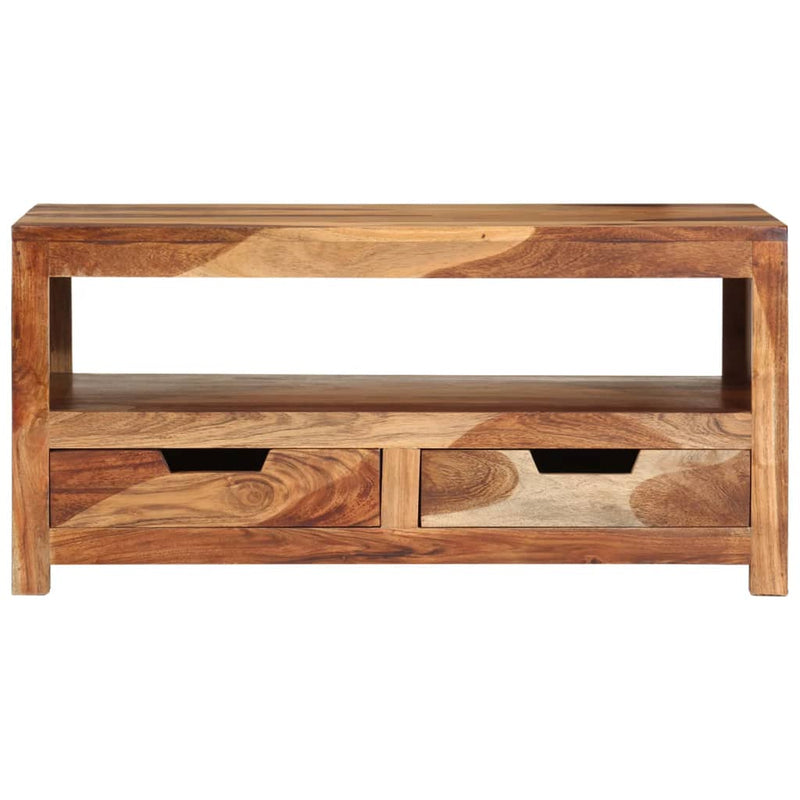 vidaXL Coffee Table 84x49x40 cm Solid Wood Acacia