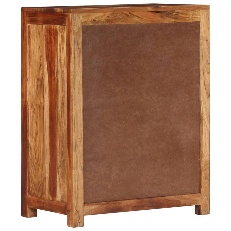 vidaXL Sideboard 58.5x35x75.5 cm Solid Wood Acacia