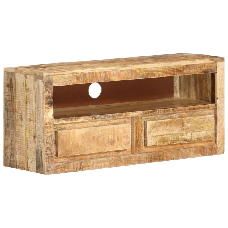vidaXL TV Cabinet 88x30x40 cm Solid Wood Mango
