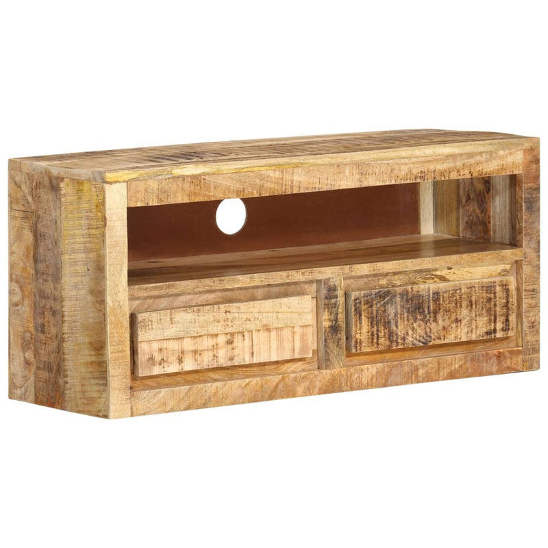 vidaXL TV Cabinet 88x30x40 cm Solid Wood Mango