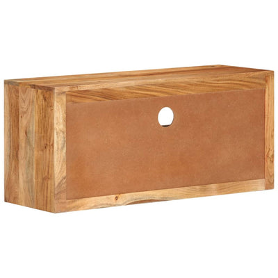 vidaXL TV Cabinet 88x30x40 cm Solid Wood Acacia