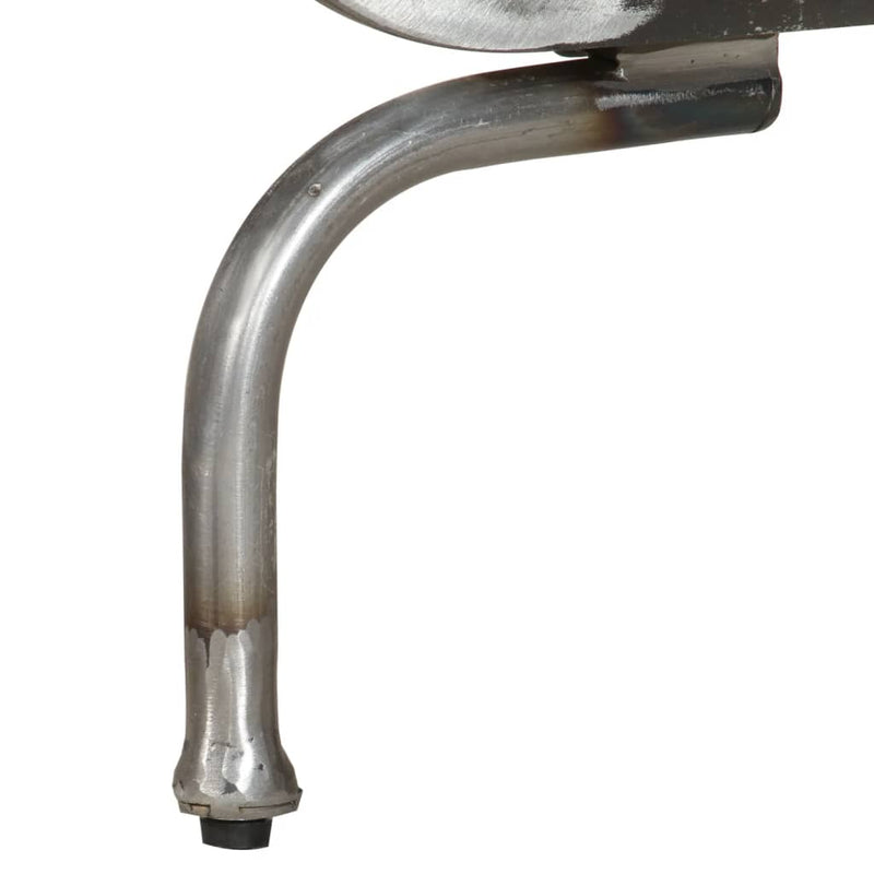 vidaXL Highboard 40x30x126 cm Solid Wood Mango