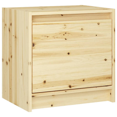 vidaXL Bedside Cabinet 40x30.5x40 cm Solid Firwood