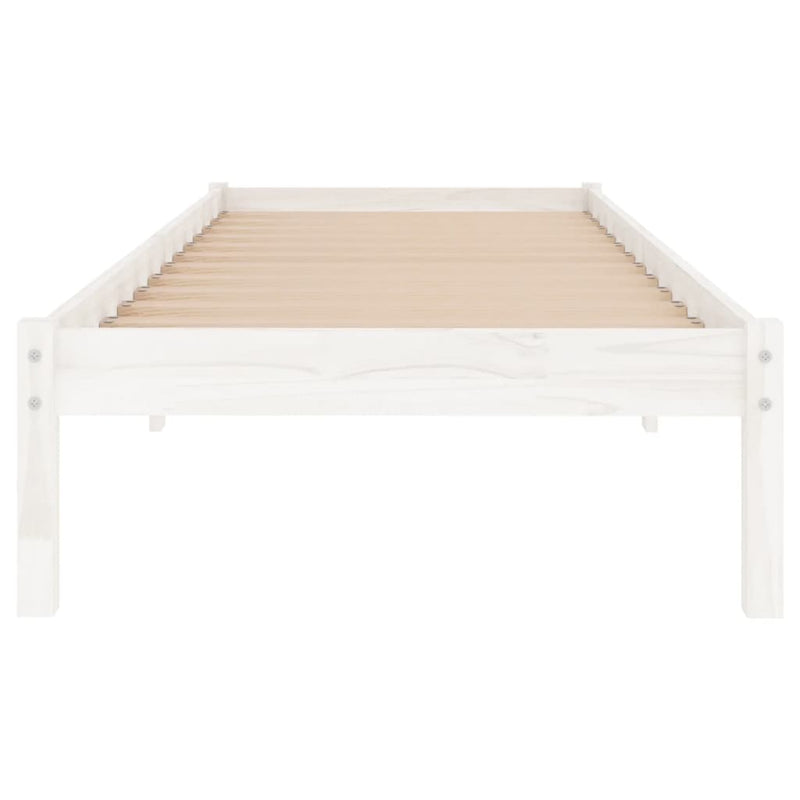vidaXL Bed Frame without Mattress Solid Wood 90x190 cm