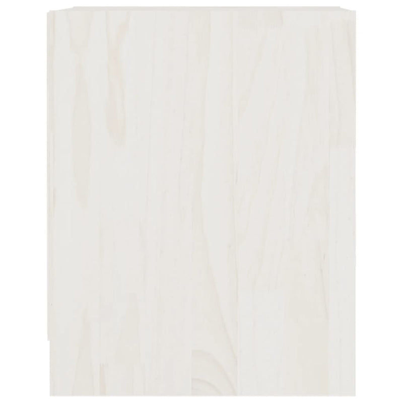 vidaXL Bedside Cabinets 2 pcs Grey 35.5x33.5x41.5 cm Solid Pinewood