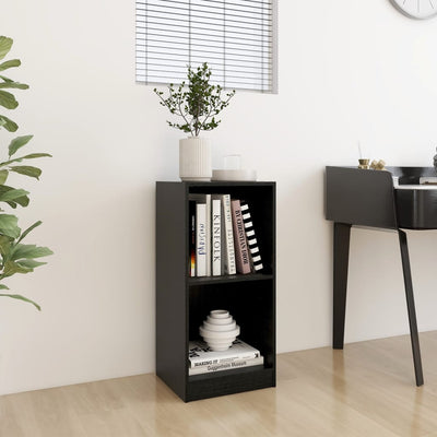 vidaXL Side Cabinet Grey 35.5x33.5x76 cm Solid Pinewood