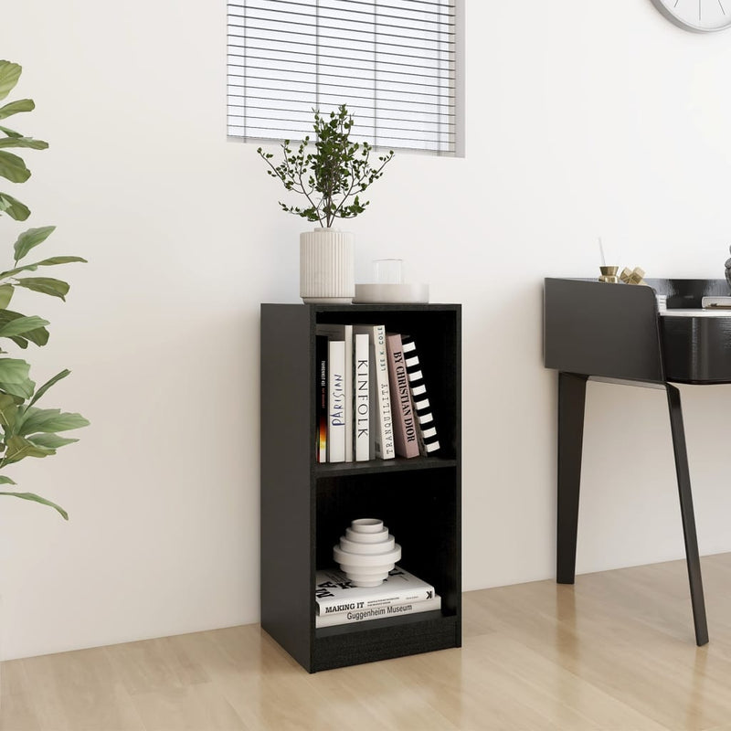 vidaXL Side Cabinet Grey 35.5x33.5x76 cm Solid Pinewood