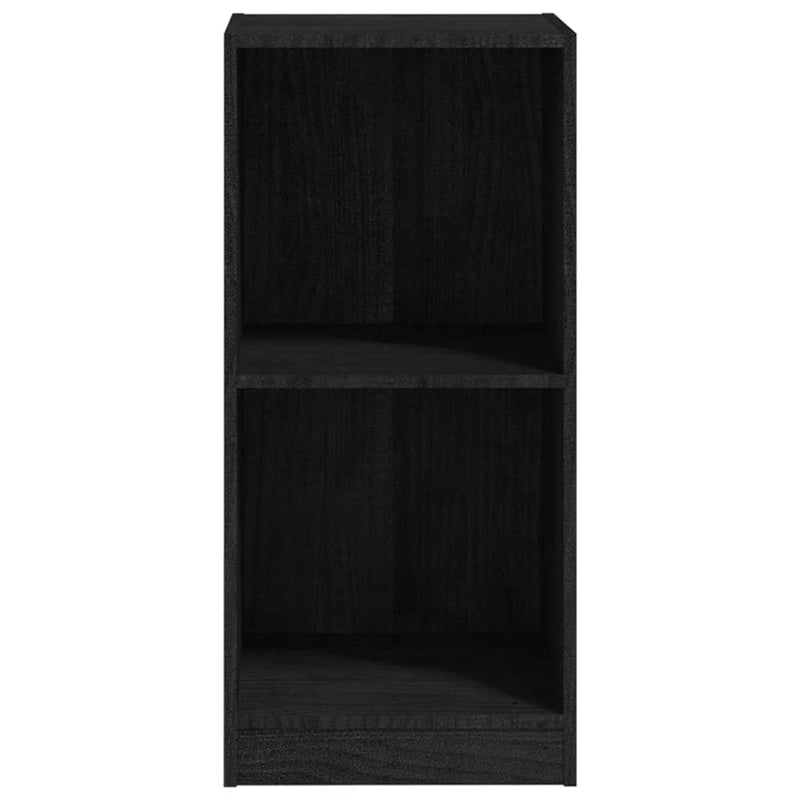 vidaXL Side Cabinet Grey 35.5x33.5x76 cm Solid Pinewood
