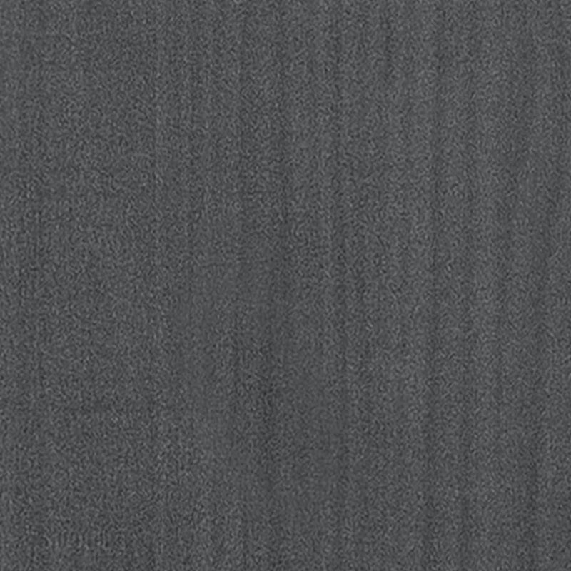vidaXL Book Cabinet/Room Divider Black 104x33.5x110 cm Solid Pinewood