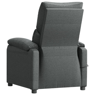 vidaXL Stand up Recliner Chair Cream Fabric