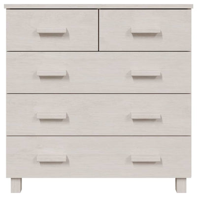 vidaXL Sideboard "HAMAR" Honey Brown 79x40x80 cm Solid Wood Pine